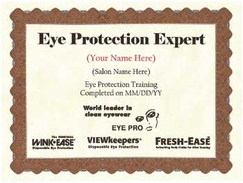 EYE PRO 2012 Training Certificate