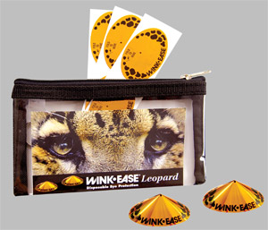 Wink-Ease Leopard eye protection